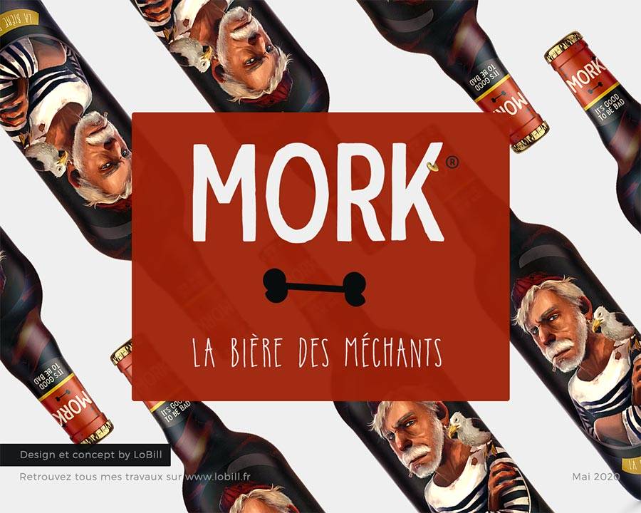 Mork - Packaging - LoBill Design : Site web et Communication digitale imprimée