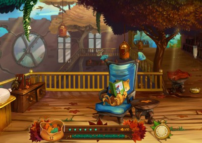 Skat Automne, Prizee - Illustration et interface : LoBill Design