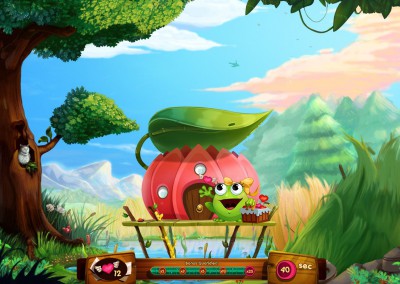 La Saint Valentin de Koulapic, Prizee - Illustration et interface : LoBill Design