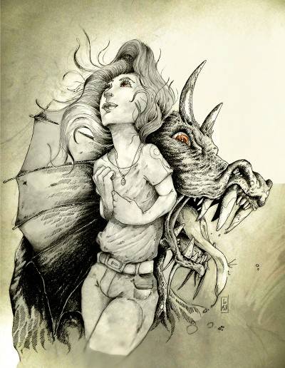Dragon - Illustration : LoBill Design